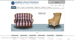 Desktop Screenshot of moebelpolstreren.dk